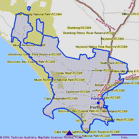 Portland Map